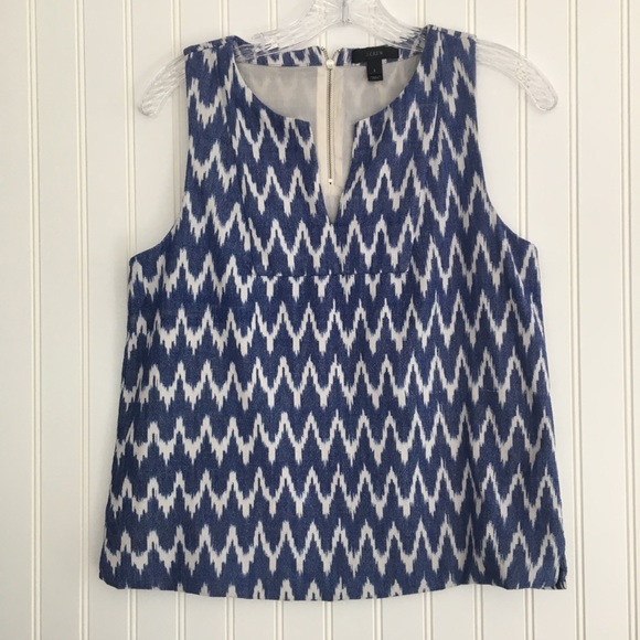 J. Crew Tops - J. Crew sleeveless top SIZE 2